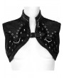 Punk Rave Black Gothic Punk Decadent Short Jacket for Women