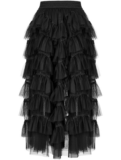 フラメンコ reel of lyricism tulle skirt : black フラメンコ reel of lyricism tulle skirt : black フラメンコ