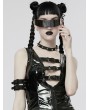 Punk Rave Black Gothic Post-Apocalyptic Style Fashion Bracelet
