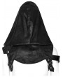 Punk Rave Black Gothic Punk Leather Hooded Shoulder Harness for Women