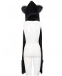 Devil Fashion Black Gothic Punk Rivet Cute Warm Earflap Hat