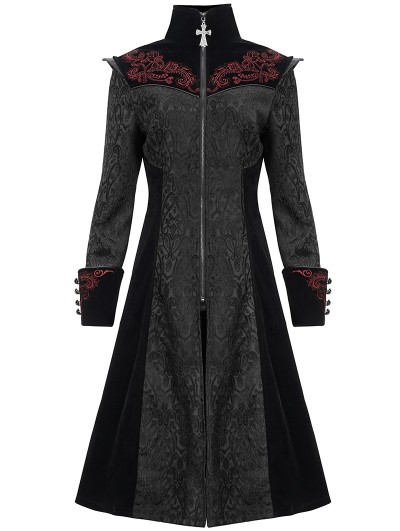 TOGA VIRILIS】 Jacquard long coat