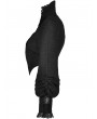 Dark in Love Black Retro Gothic Jacquard Short Jacket for Women