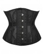 Black Lace Mesh Body Shaping Underbust Bridal Corset