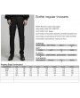 Punk Rave Black Vintage Gothic Regular Jacquard Long Party Trousers for Men