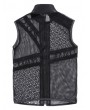 Pentagramme Black Gothic Punk Fishnet Transparent Sleeveless T-Shirt for Men