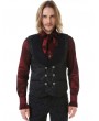 Pentagramme Black Retro Gothic Aristocratic Waistcoat for Men