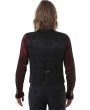 Pentagramme Black Retro Gothic Aristocratic Waistcoat for Men