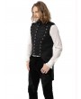 Pentagramme Black Retro Gothic Steampunk Uniform Style Waistcoat for Men