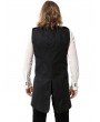 Pentagramme Black Retro Gothic Steampunk Uniform Style Waistcoat for Men