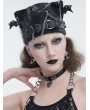 Devil Fashion Black Gothic Punk Drop Chain Buckle Belt Bat Wing Hat