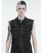 Devil Fashion Black Gothic Punk Skull Punk Ring Stylish Necktie for Men