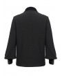 Devil Fashion Black Gothic Retro Long Sleeve Loose Shirt for Men