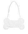 Dark in Love White Cute Gothic Dolly Bone Chain Shoulder Bag