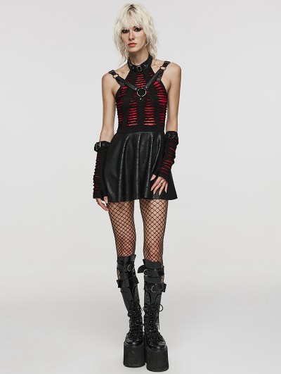 fitted lace wedding dress Red Frisky Schoolgirl Costume