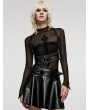 Punk Rave Black Gothic Punk Y-Shaped Back PU Leather Shoulder Harness