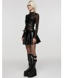 Punk Rave Black Gothic Punk Y-Shaped Back PU Leather Shoulder Harness