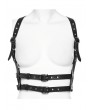 Punk Rave Black Gothic Punk Y-Shaped Back PU Leather Shoulder Harness