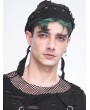 Devil Fashion Black Gothic Punk Eyelet Fitted Head Scarf for Men