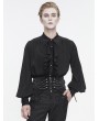 Devil Fashion Black Gothic Vintage Punk Chain Irregular Girdle for Men