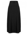 Punk Rave Black Gothic Irregular Deconstructed Loose Daily Wear Skirt