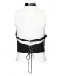 Punk Rave Black Gothic Punk Halter Sexy Hollowed Out Bra Harness