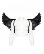 Punk Rave Black and Red Gothic Punk Demon Feather Wing Harness