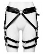 Punk Rave Black Gothic Punk Sexy Strappy Garter Belt Harness