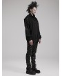 Punk Rave Black Gothic Punk Distinctive Daily Wear Loose Hooded Sweater for Men