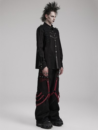 Gothic Punk Nostalgicシャツブラウス Amavel ブラック ◇Gothic Punk Nostalgicシリーズ◇ | Amavel BLOG