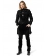 Pentagramme black vintage gothic victorian party tailcoat for men