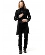 Pentagramme black vintage gothic victorian party tailcoat for men