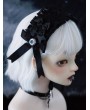 Dark Eyeball Halloween Gothic Lolita Bonnet Hairband