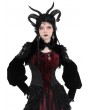 Dark in love Black Vintage Gothic Escape Princess Velvet Shrug for Women