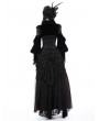 Dark in love Black Vintage Gothic Escape Princess Velvet Shrug for Women