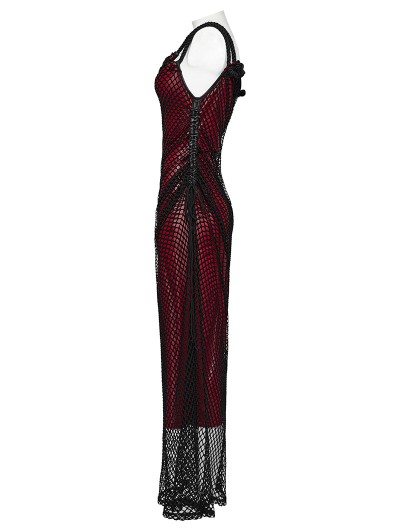fitted lace wedding dress Womens Gothic Black Lace Strapless Prom Dress Evening Gown Classical Red  US2 at Amazon Women's Clothing store