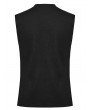 Punk Rave Black Gothic Punk Rivets Daily Knitted Tank Top for Men