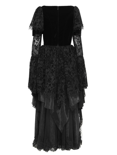 strapless open back dress Vintage 1950s Rose Print Cotton Party Dress main image 1