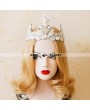 White Pendant Princess Style Headdress