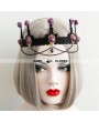 Romantic Rose Chain Gothic Headdress