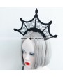 Black Lace Gothic Halloween Barrette