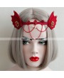 Red Halloween Gothic Headdress