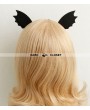 Black Devil Gothic Halloween Barrette