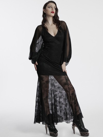 chinese dress ladies BYG-12 Deep V-Neck, Bat Sleeves, Slim Fit Mermaid Wedding Dress, High-End Lace Appliqués EU 54 main image 1