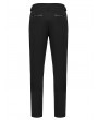 Punk Rave Black Gothic Retro Buckle Knight Armor Gentleman's Trousers