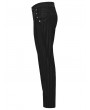 Punk Rave Black Gothic Steampunk Striped Slim Fit Pants for Men