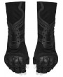Punk Rave Black Gothic Cyberpunk Armor Gloves for Men