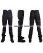 Devil Fashion Black Pattern High-Low Gothic Pants for Men