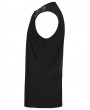Punk Rave Black Gothic Cyber Punk Knitted Vest Top for Men