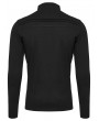 Punk Rave Black Gothic Dark Punk Asymmetrical Zip Long Sleeve T-Shirt for Men
